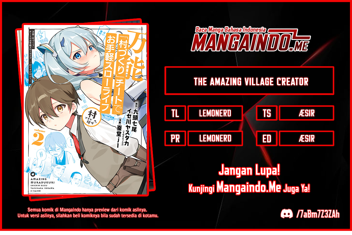 Baca Komik The Amazing Village Creator: Slow Living with the Village Building Cheat Skill Chapter 01.2 Gambar 1