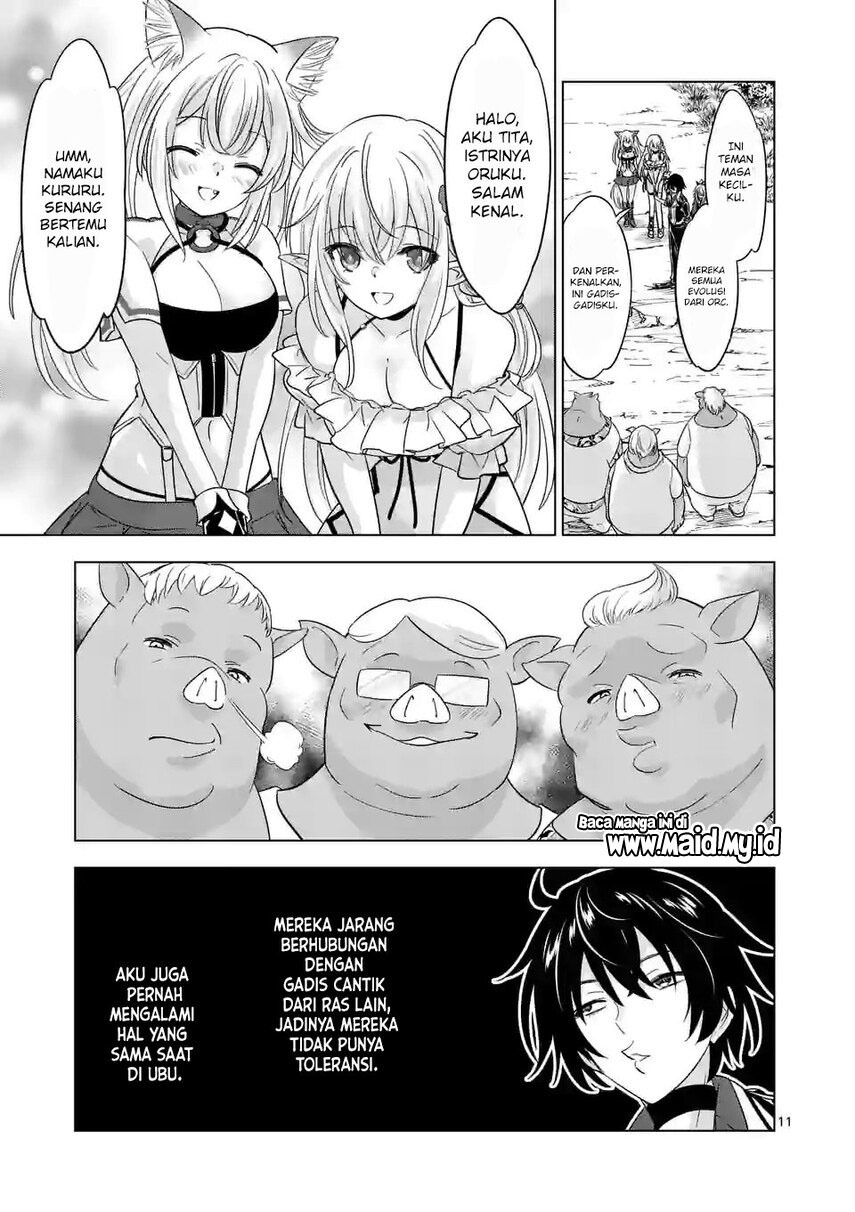 Shijou Saikyou Orc-san no Tanoshii Tanetsuke Harem Zukuri Chapter 91.5 Gambar 3