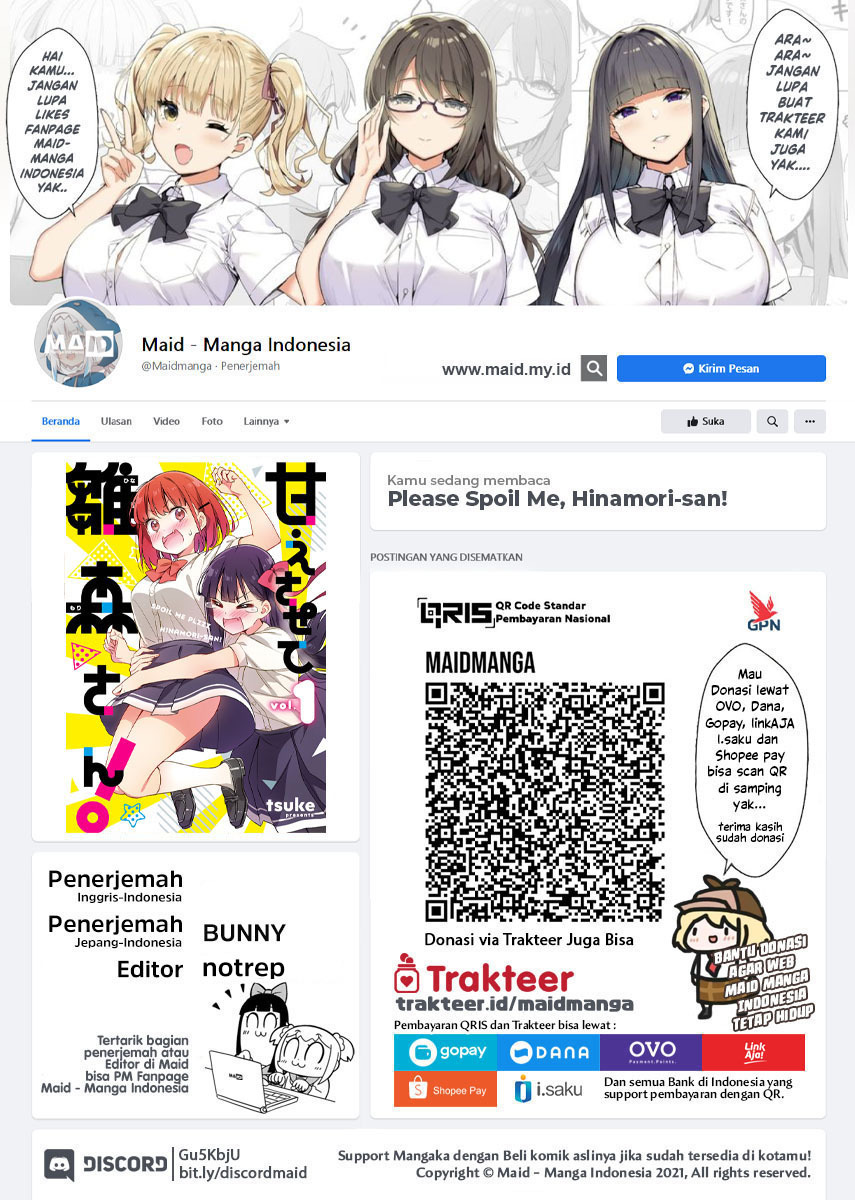 Baca Please Spoil Me, Hinamori-san! Chapter 13 Gambar 2