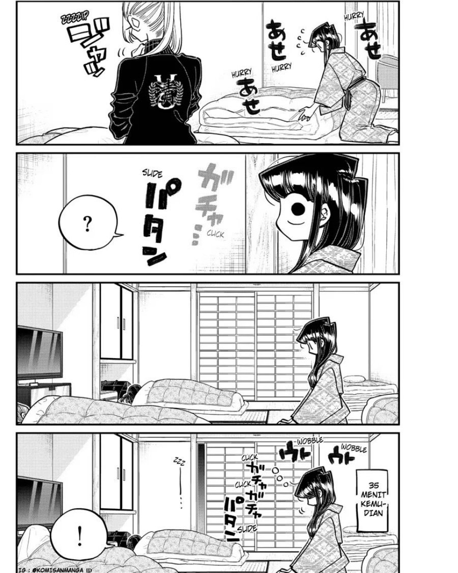 Baca Komi-san wa Komyushou Desu Chapter 384 Gambar 2