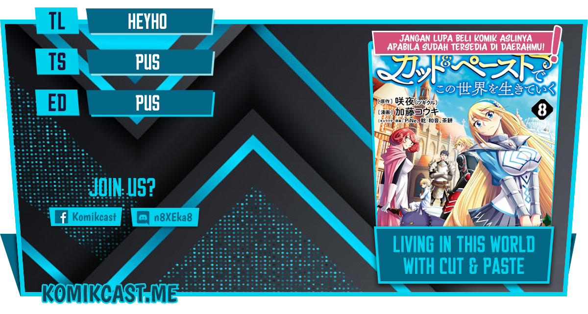 Baca Komik Living In This World With Cut & Paste Chapter 33 Gambar 1