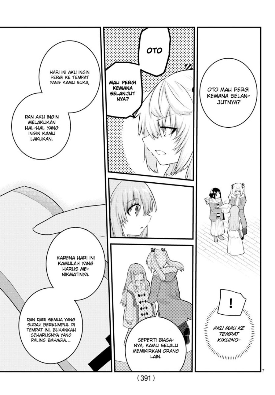 Koe ga dasenai Shoujo wa “Kanojo ga Yasashisugiru” to Omotte iru Chapter 141 Gambar 8