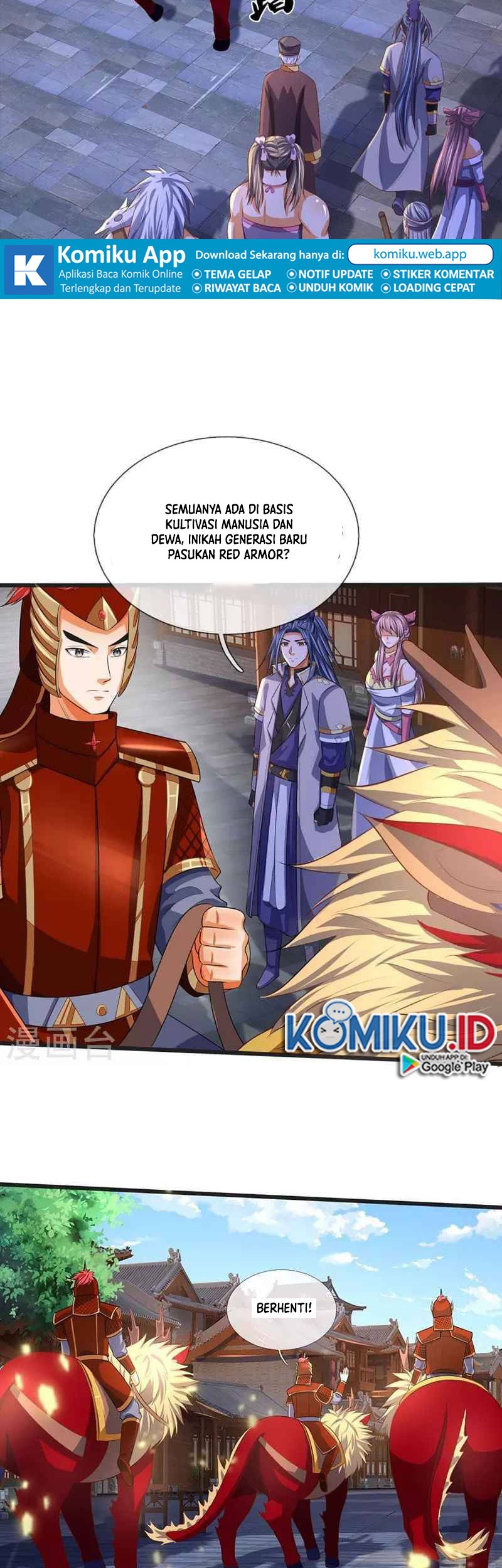 Shenwu Tianzun Chapter 371 Gambar 15