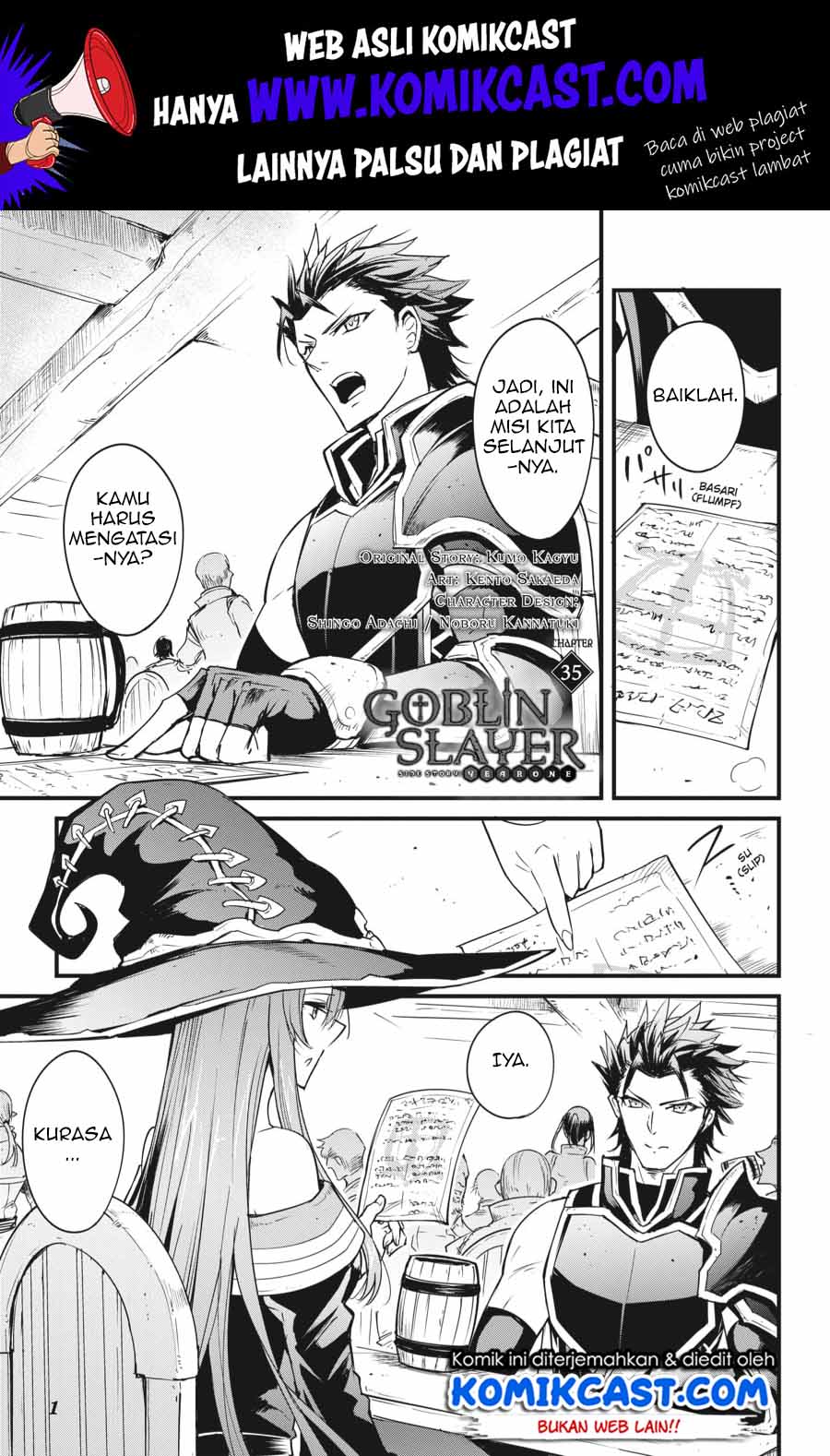 Baca  Goblin Slayer Side Story: Year One Chapter 35 Gambar 2