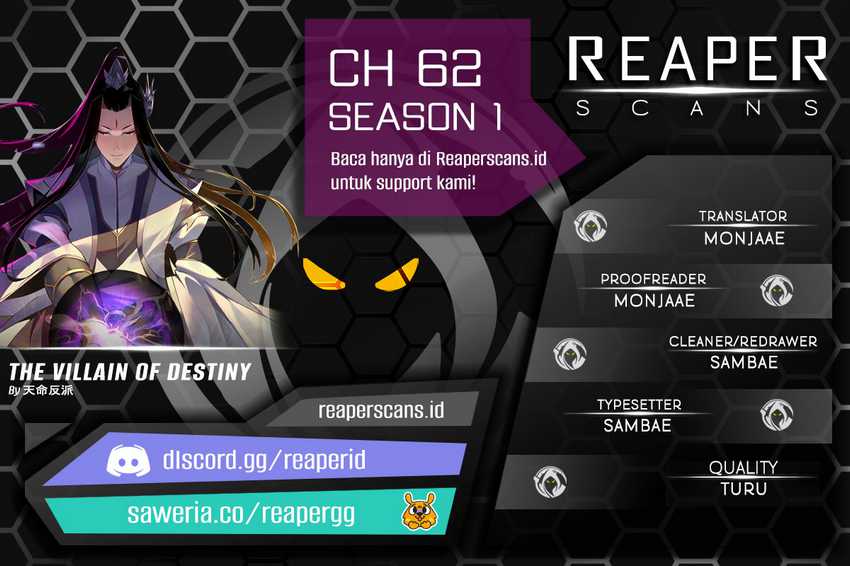Baca Komik The Villain Of Destiny Chapter 62 Gambar 1