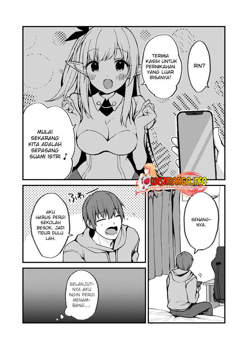 Netoge no Yome ga Ninki Idol datta ken ~Cool-kei no kanojo wa genjitsu demo yome no tsumori de iru~ Chapter 01 Gambar 14