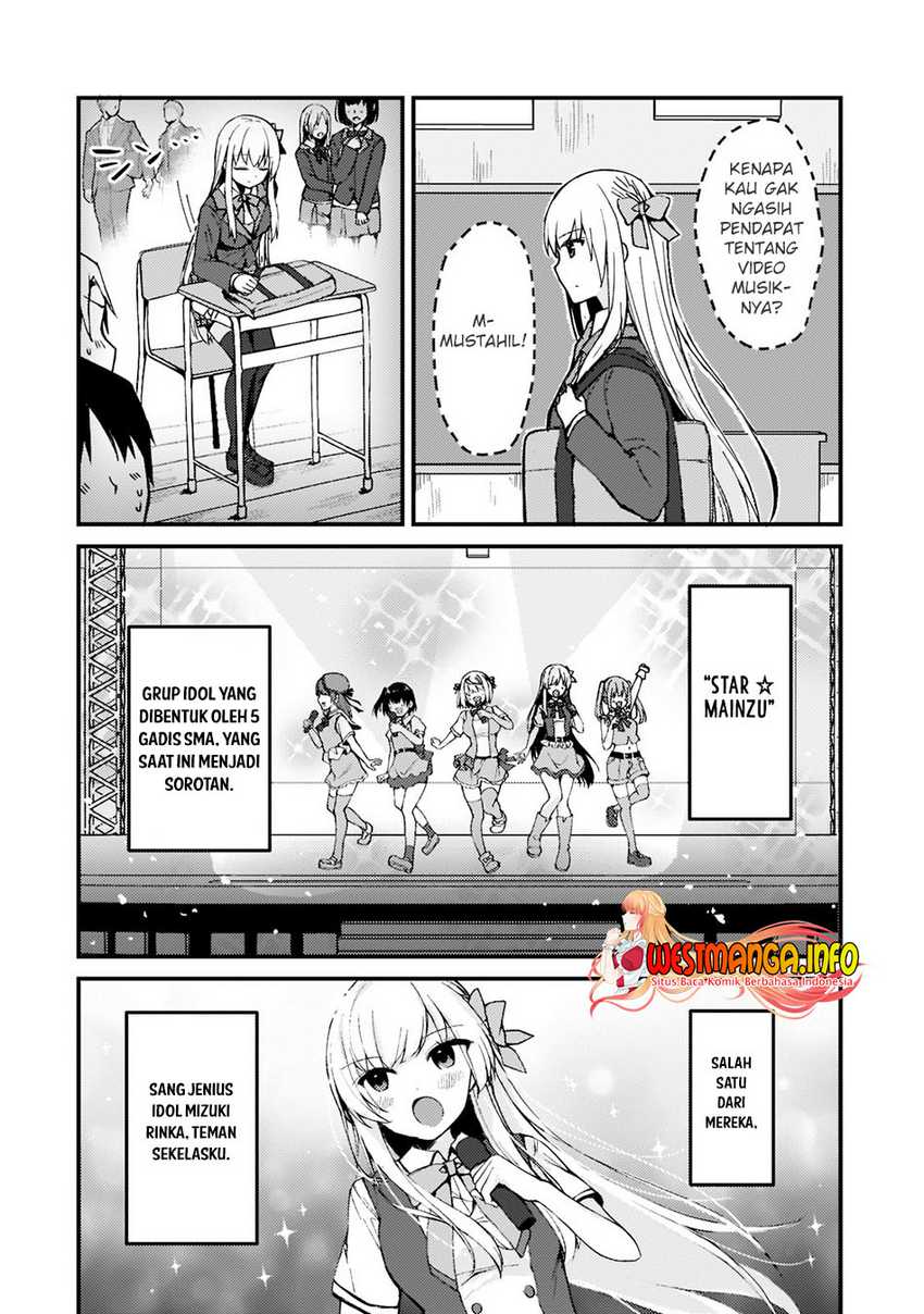 Netoge no Yome ga Ninki Idol datta ken ~Cool-kei no kanojo wa genjitsu demo yome no tsumori de iru~ Chapter 01 Gambar 18