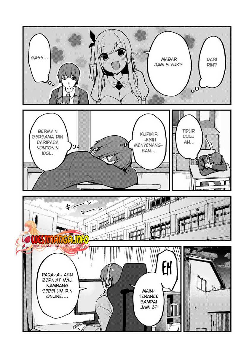 Netoge no Yome ga Ninki Idol datta ken ~Cool-kei no kanojo wa genjitsu demo yome no tsumori de iru~ Chapter 01 Gambar 21
