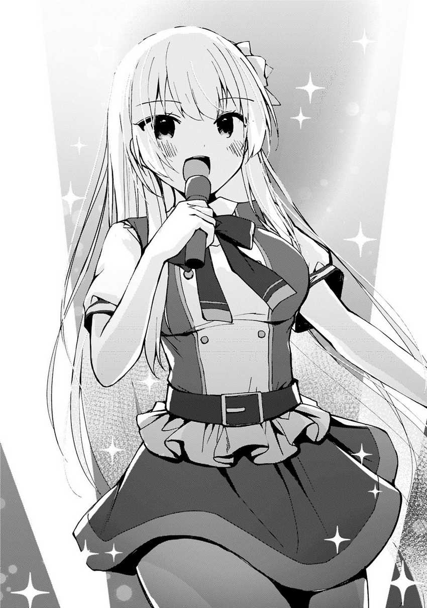 Netoge no Yome ga Ninki Idol datta ken ~Cool-kei no kanojo wa genjitsu demo yome no tsumori de iru~ Chapter 01 Gambar 24