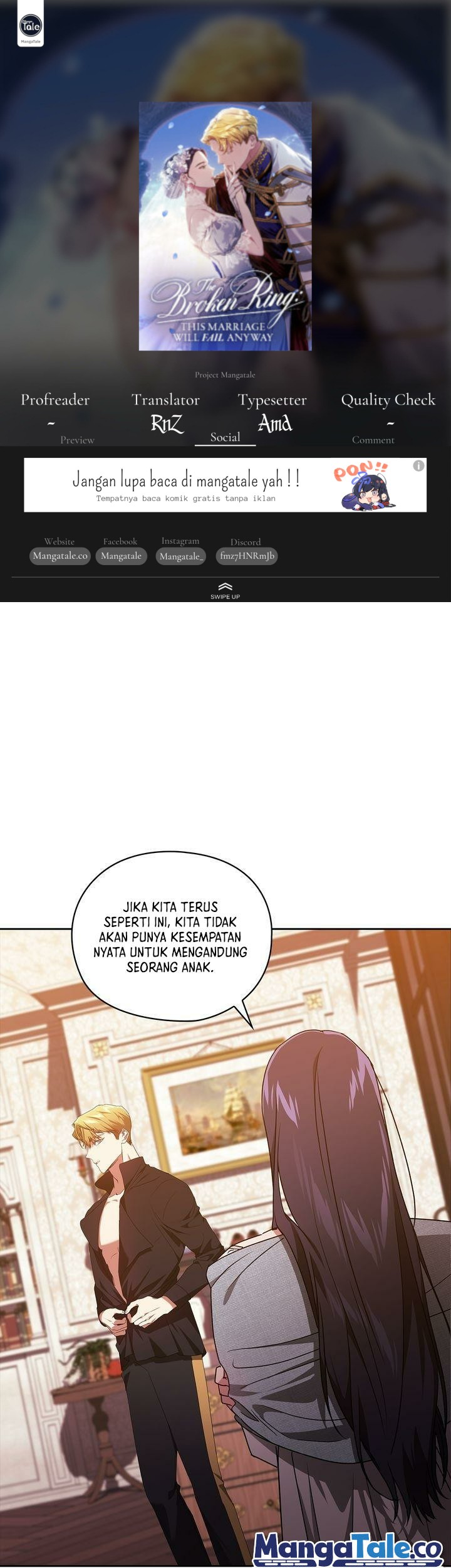 Baca Komik The Broken Ring: This Marriage Will Fail Anyway Chapter 28 Gambar 1