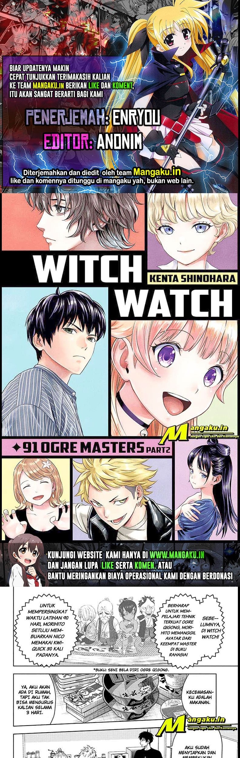 Baca Komik Witch Watch Chapter 91 Gambar 1