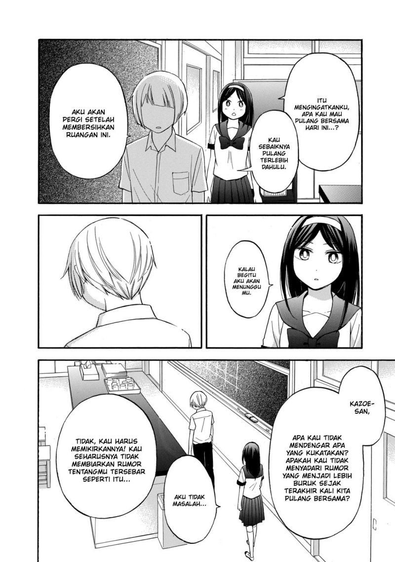 Hanazono and Kazoe’s Bizzare After School Rendezvous Chapter 21 Gambar 23