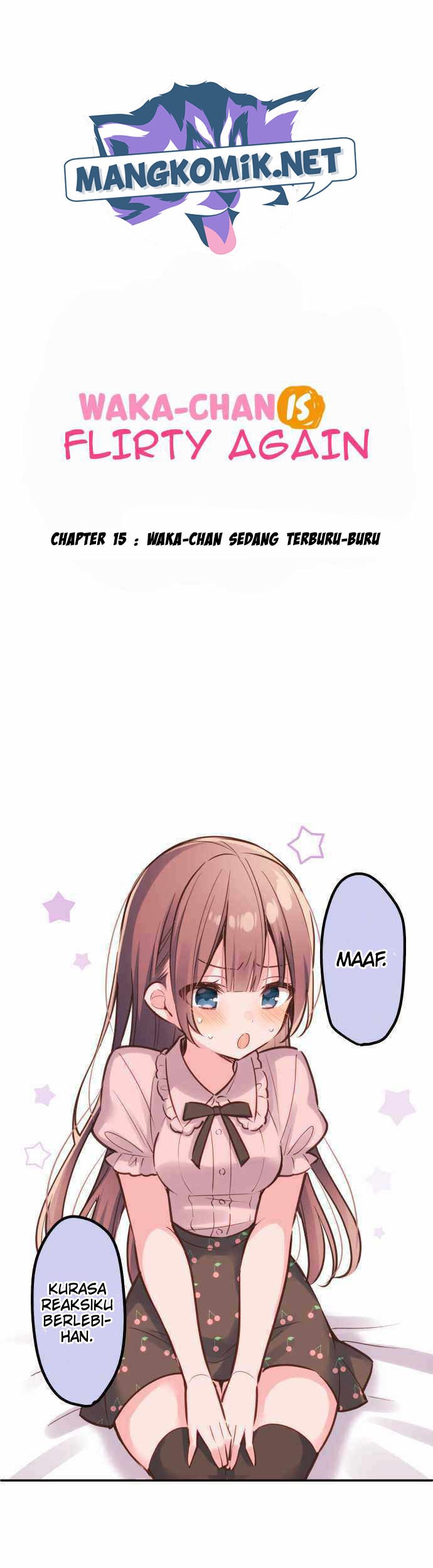 Baca Waka-chan Is Flirty Again Chapter 15 Gambar 2