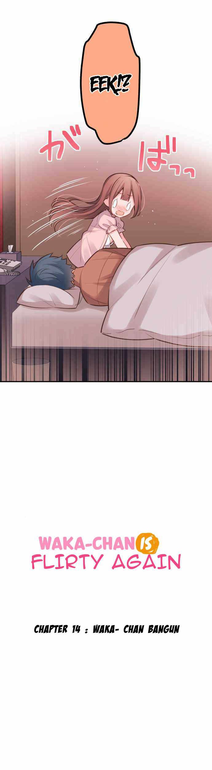 Waka-chan Is Flirty Again Chapter 14 Gambar 3