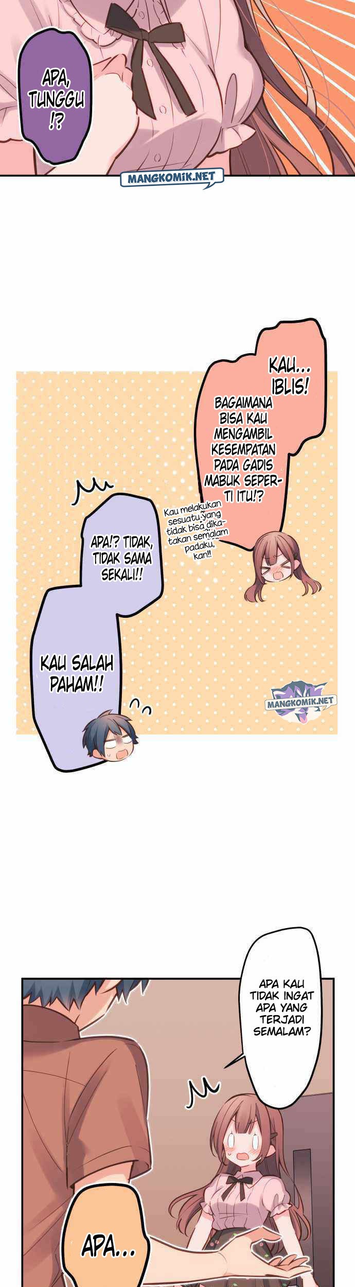 Waka-chan Is Flirty Again Chapter 14 Gambar 18