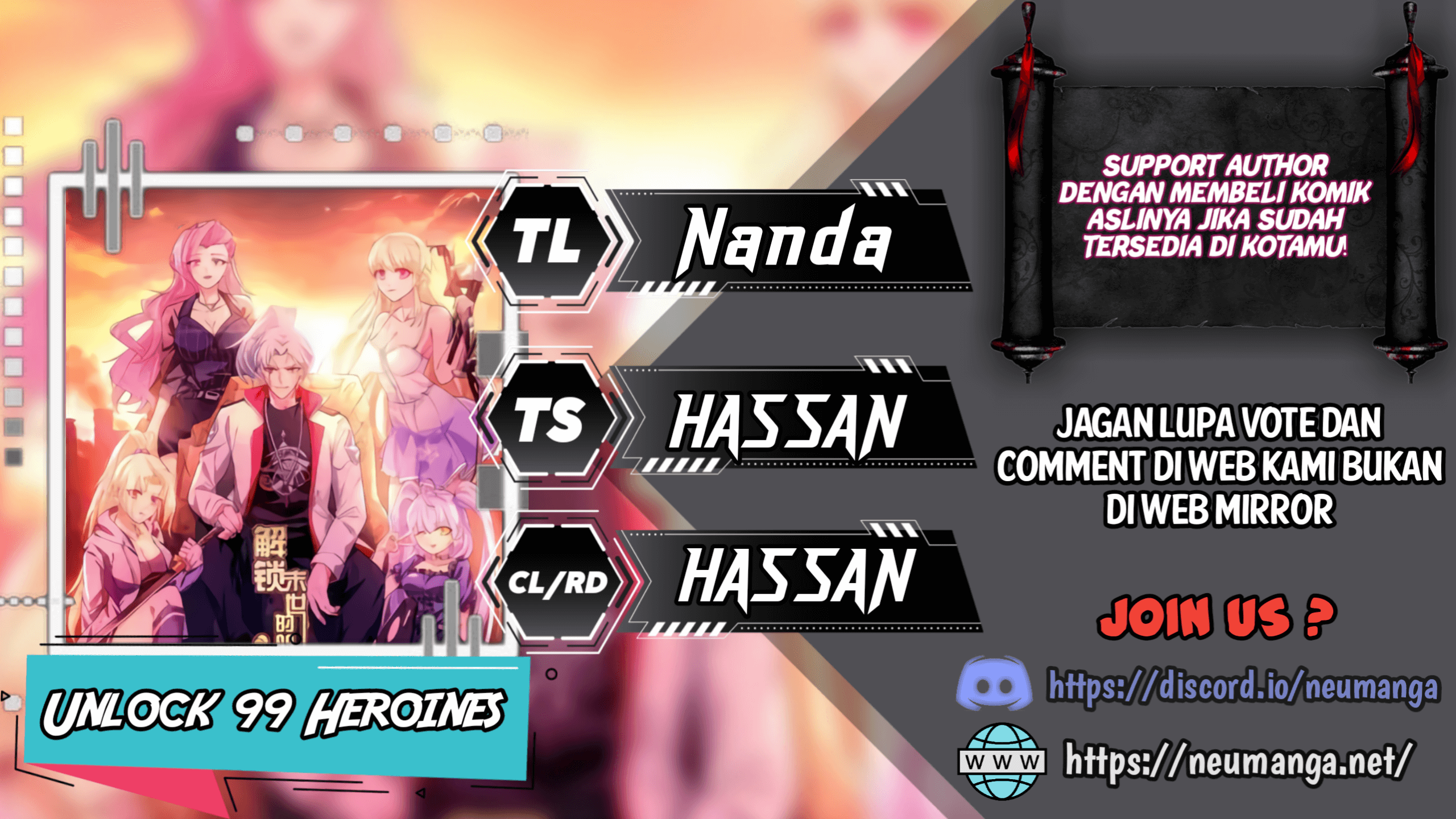 Baca Komik Unlock 99 Heroine Of The Last Day Chapter 50 Gambar 1