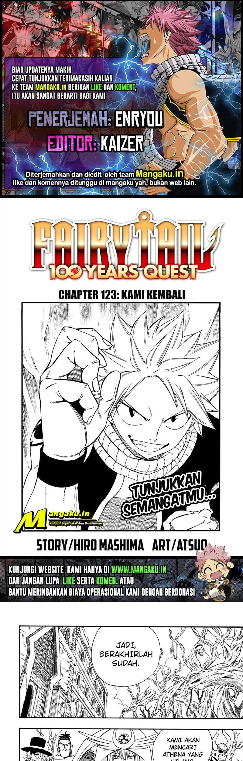 Baca Komik Fairy Tail: 100 Years Quest Chapter 123 Gambar 1