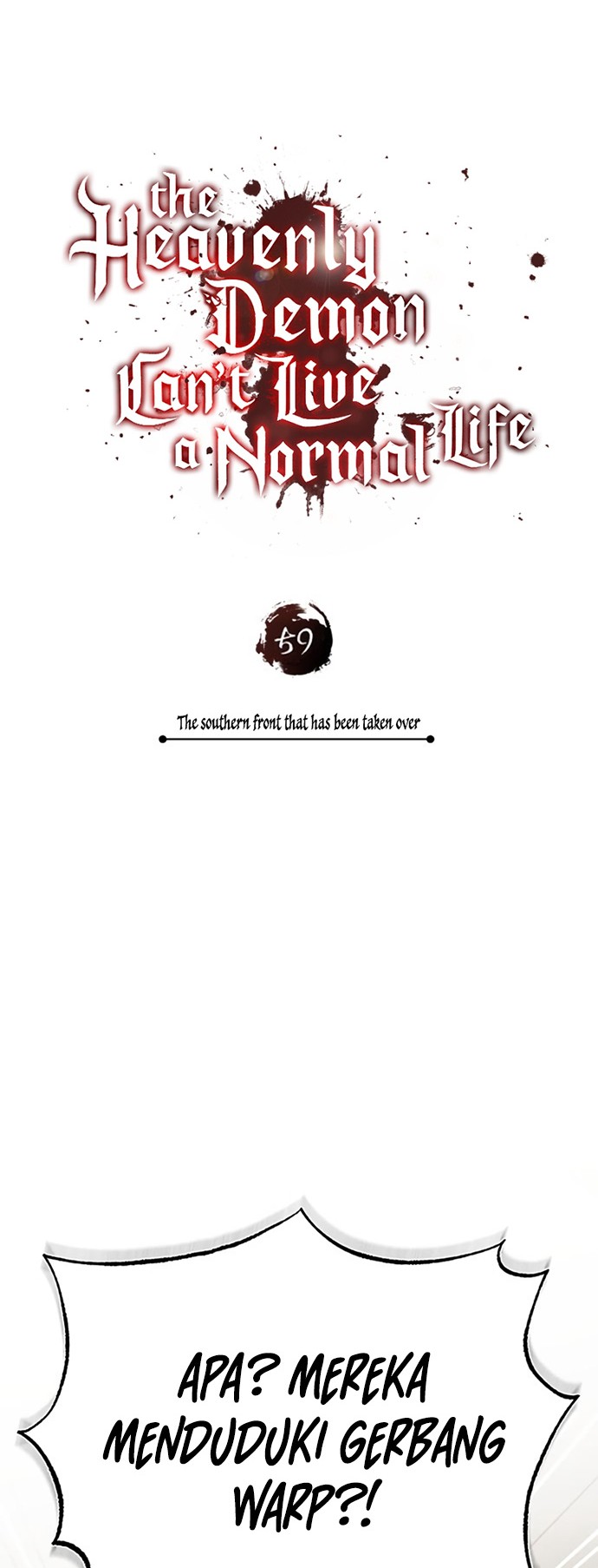 The Heavenly Demon Can’t Live a Normal Life Chapter 59 Gambar 59