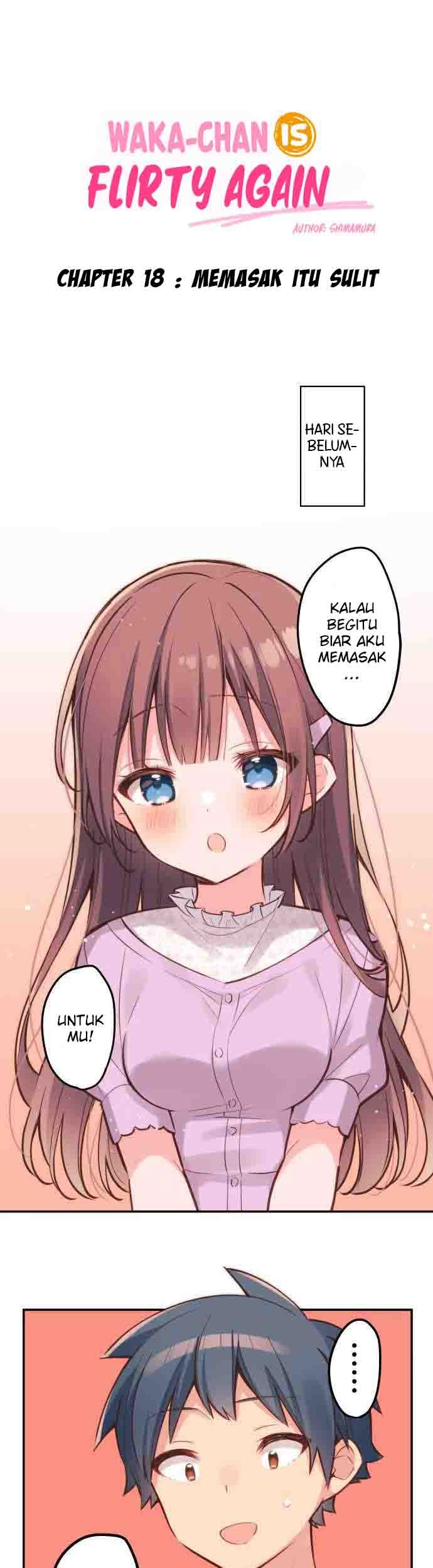 Waka-chan Is Flirty Again Chapter 18 Gambar 4