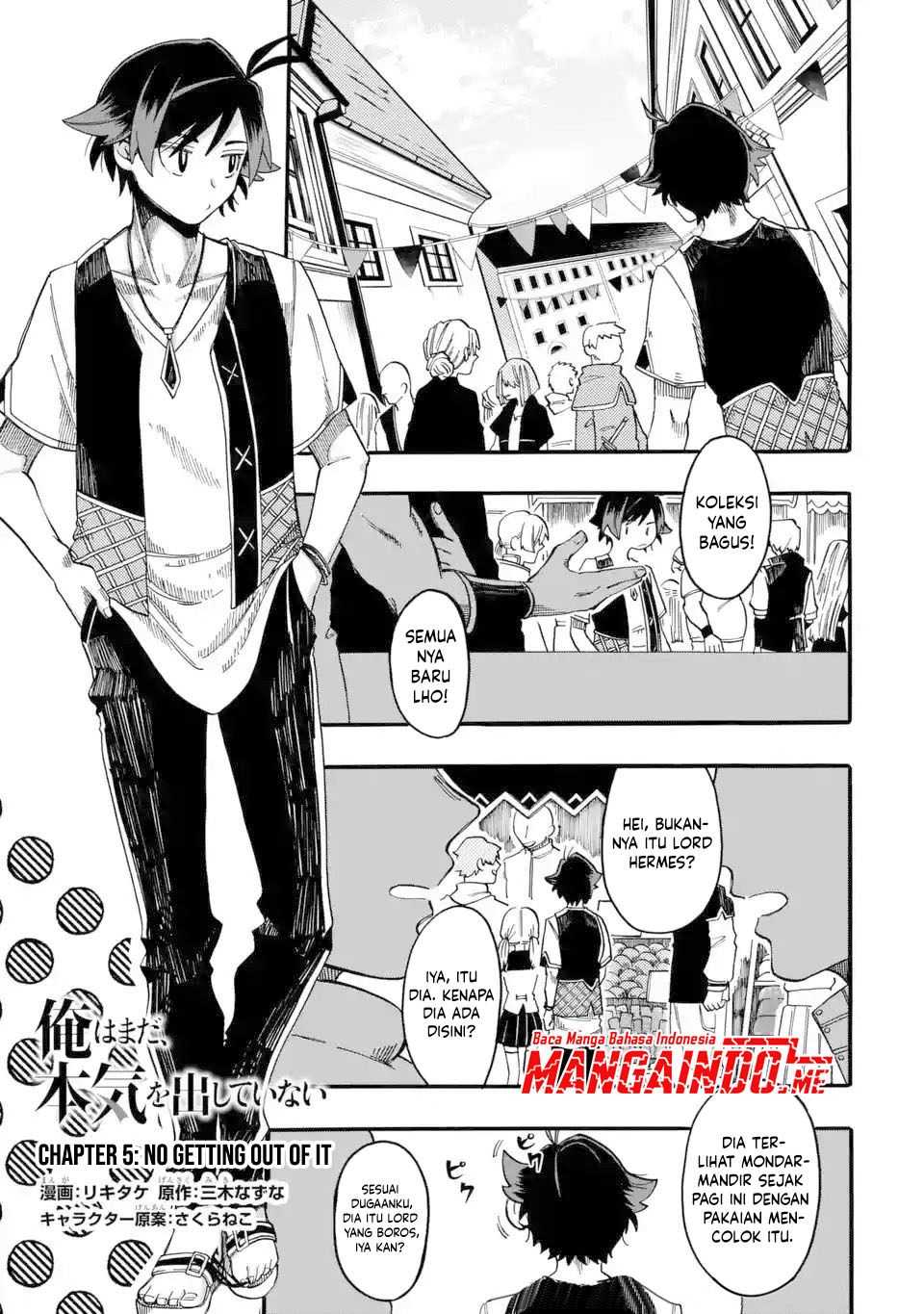 Baca Ore da Mada Honki o Dashite Inai Chapter 05 Gambar 2