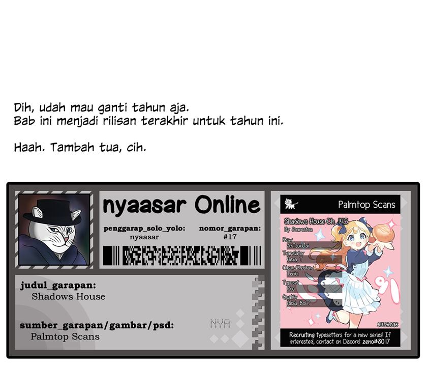 Shadows House Chapter 145 Gambar 17