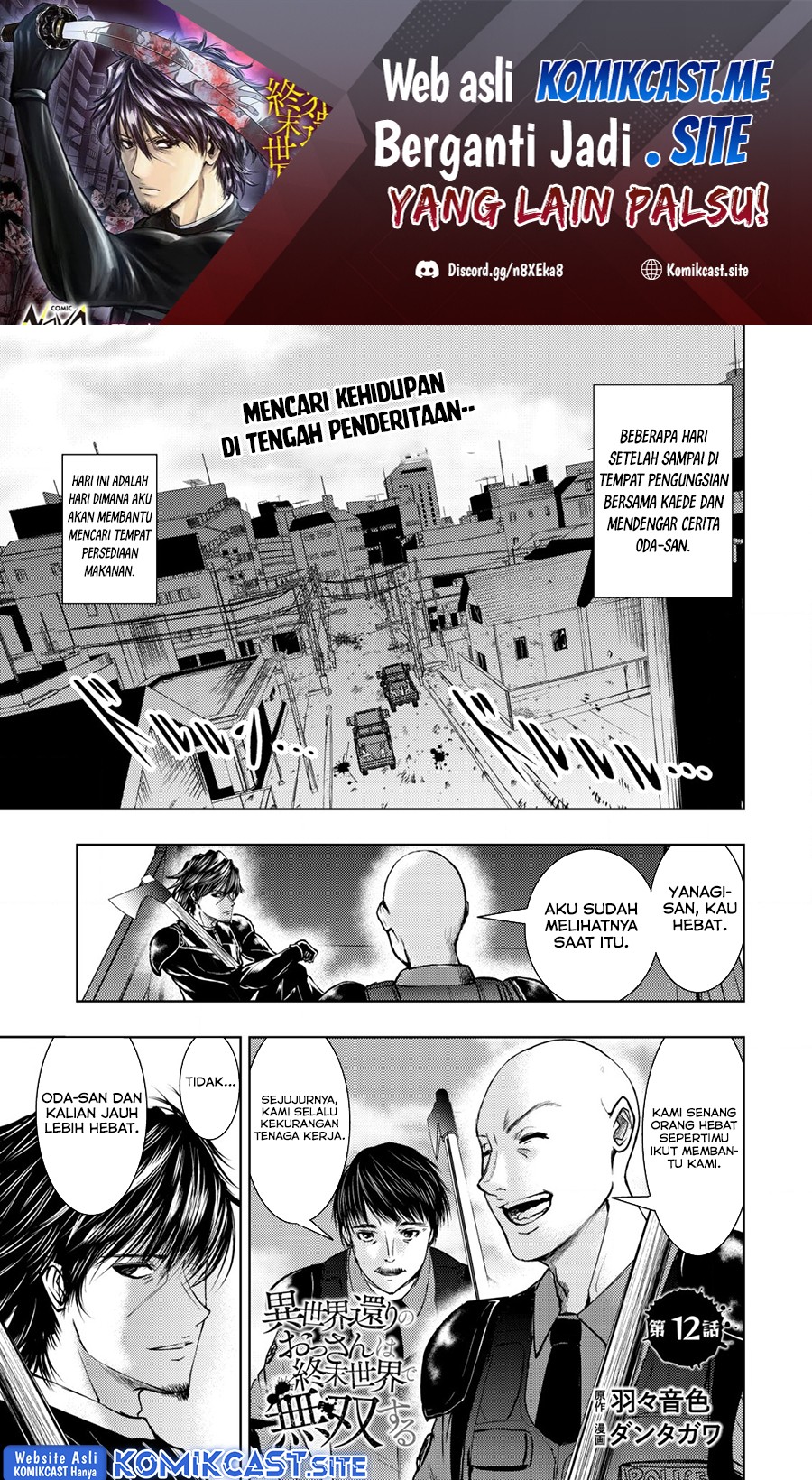 Baca Isekai Kaeri no Ossan wa Shuumatsu de Sekai de Musou Suru Chapter 12 Gambar 2