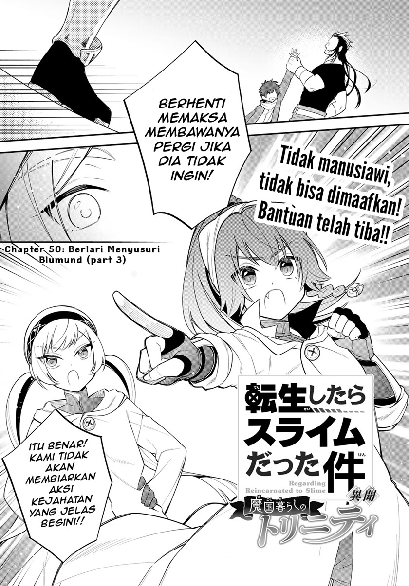 Baca Tensei Shitara Slime Datta Ken Ibun: Makoku Gurashi no Trinity Chapter 50 Gambar 2