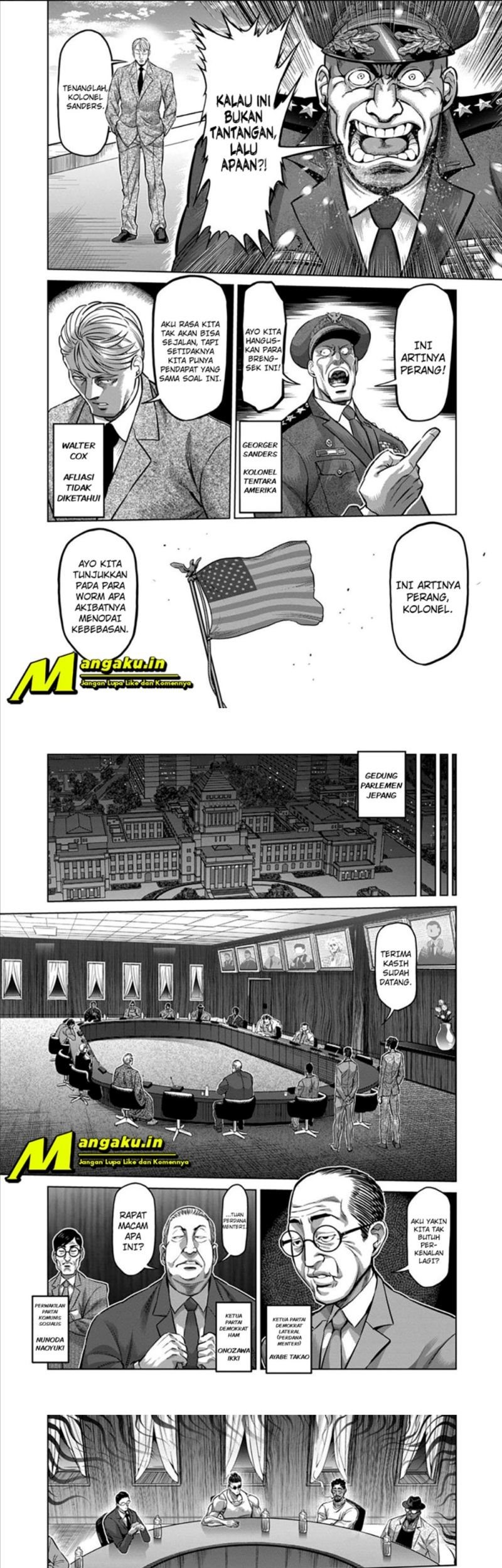 Baca  Kengan Omega Chapter 151 Gambar 2