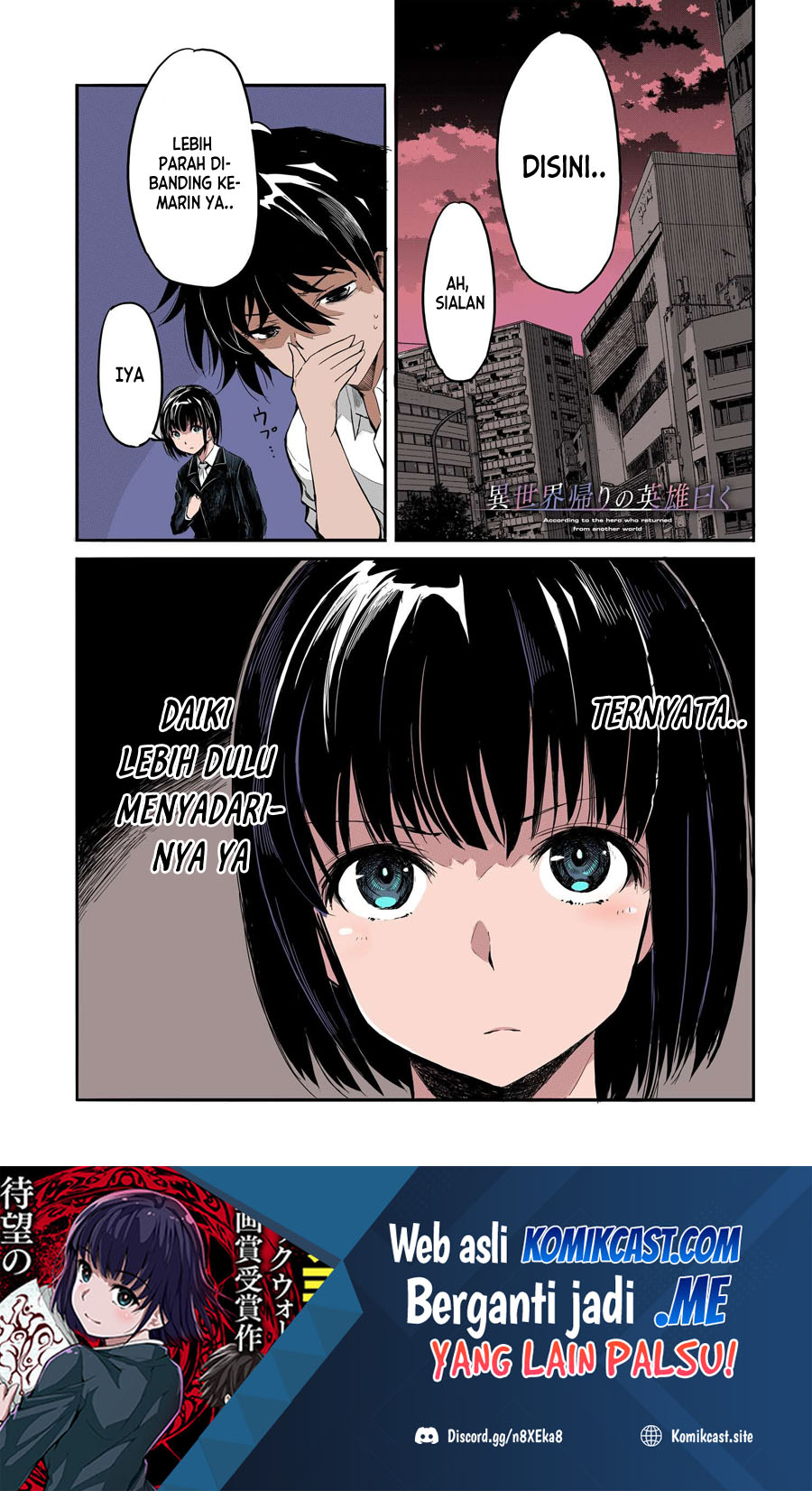 Baca  Isekai Kaeri no Eiyuu Iwaku Chapter 06 Gambar 2
