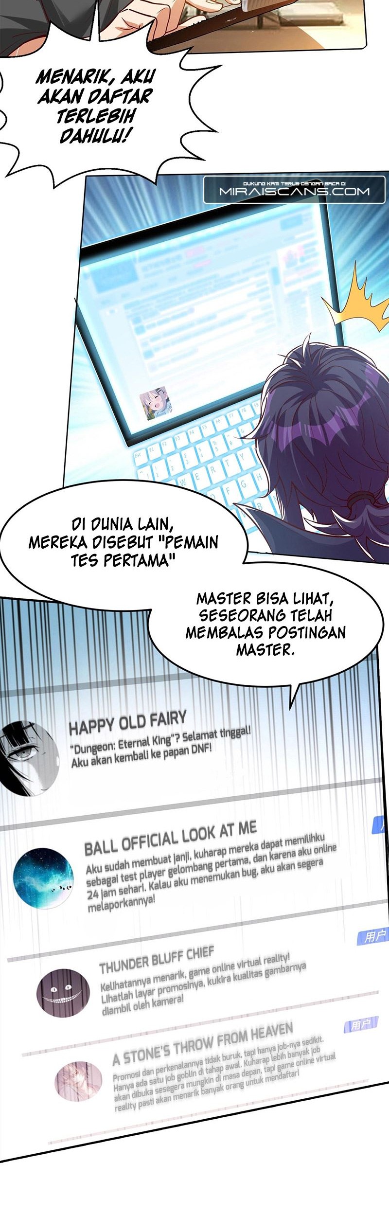 Dungeon: Start by Enslaving Blue Star Players Chapter 01 Gambar 64