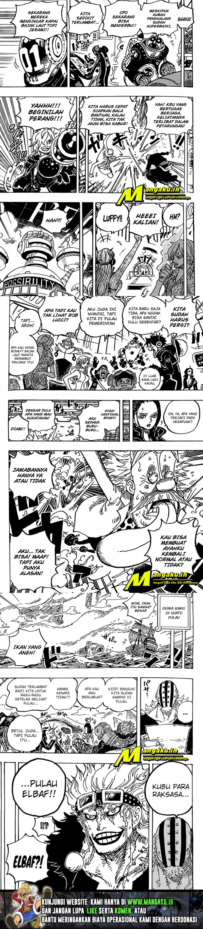 One Piece Chapter 1071 HQ 5