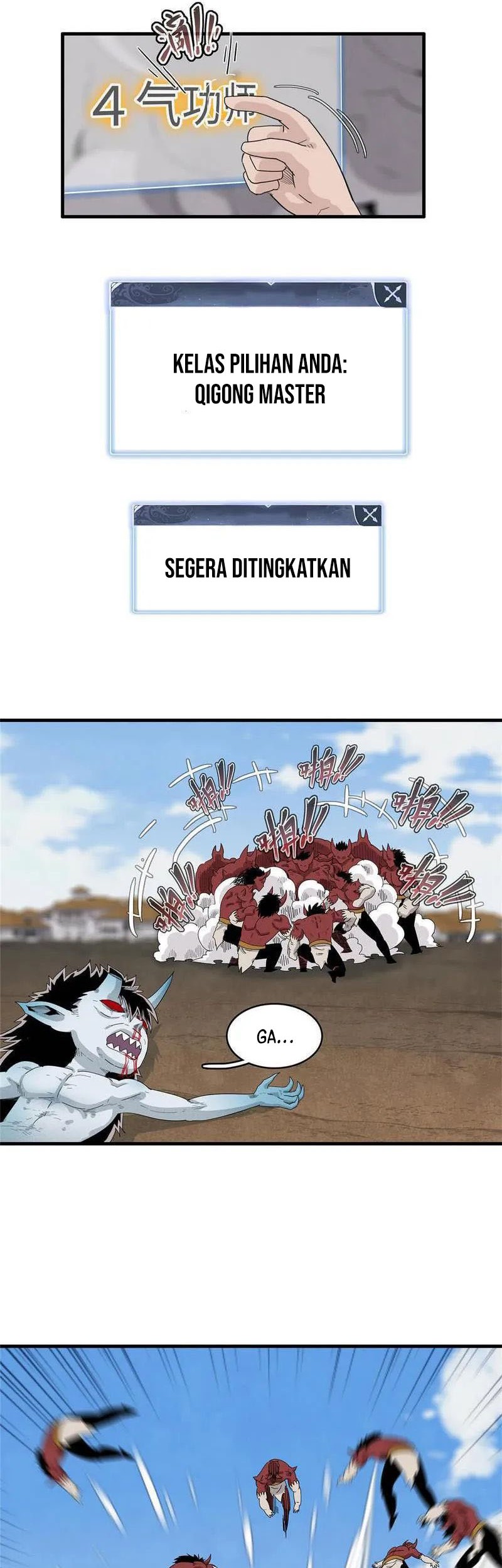 From now on, I will be the father of the mage Chapter 34 Gambar 3