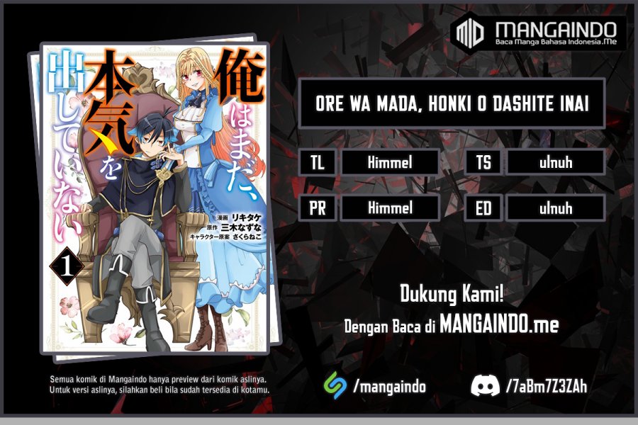 Baca Komik Ore da Mada Honki o Dashite Inai Chapter 09 Gambar 1