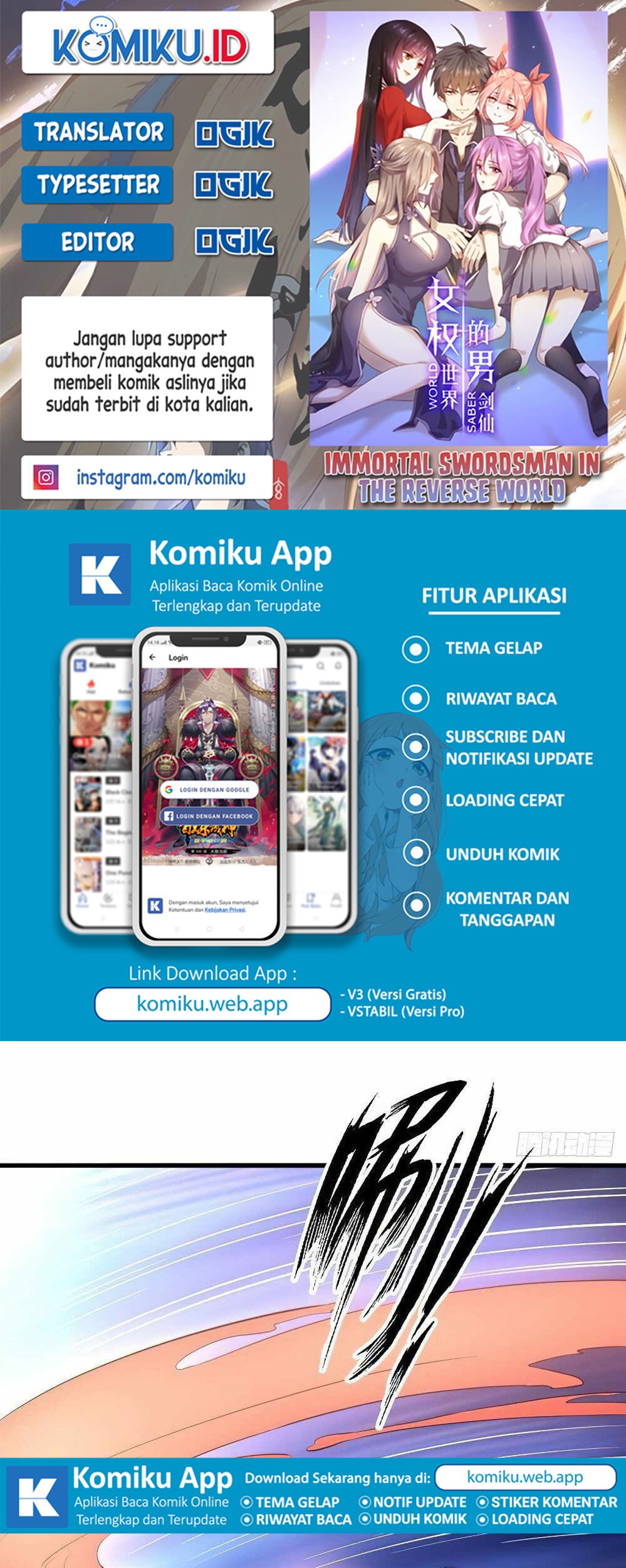 Baca Komik Immortal Swordsman in The Reverse World Chapter 360 Gambar 1