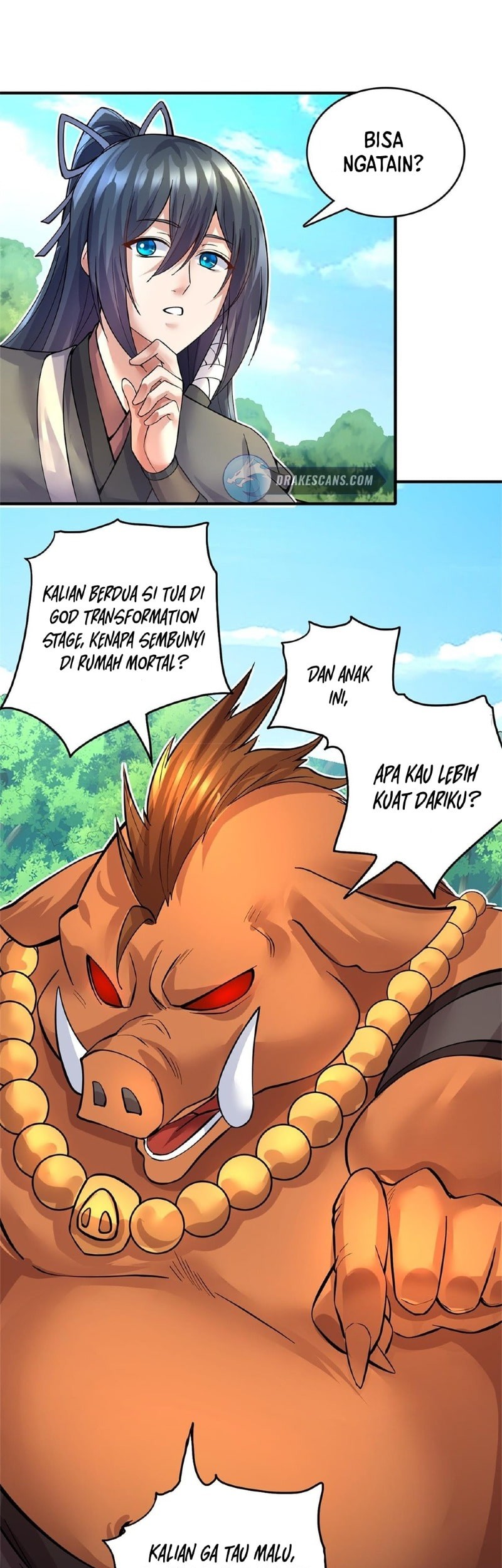 With a Sword Domain, I Can Become the Sword Saint Chapter 35 Gambar 16