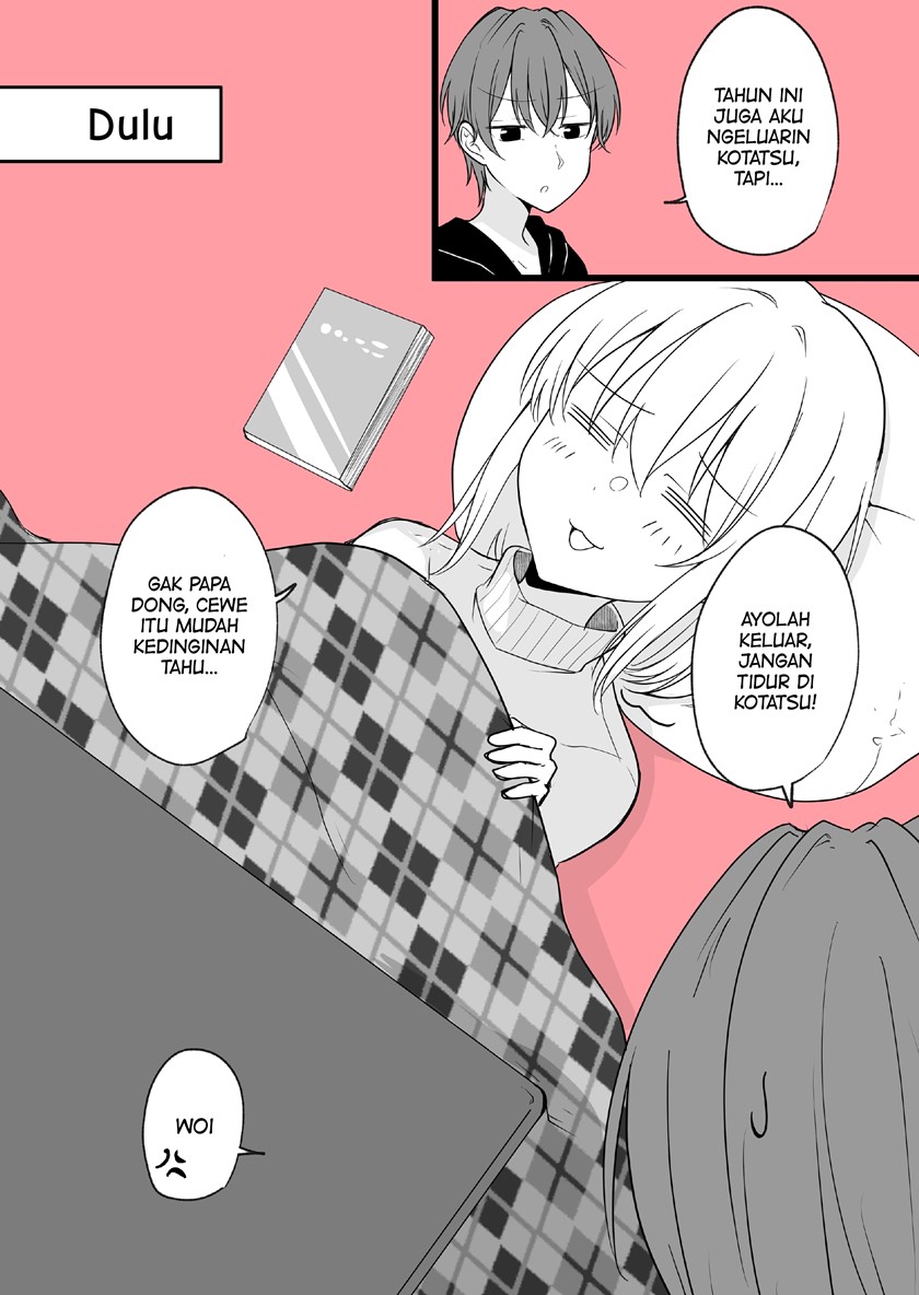 Baca Komik Daily Life of a Couple in Which the Boyfriend Became a Girl One Day Chapter 39 Gambar 1