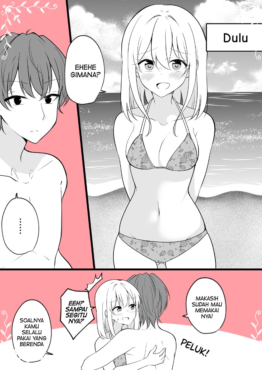 Baca Komik Daily Life of a Couple in Which the Boyfriend Became a Girl One Day Chapter 23 Gambar 1