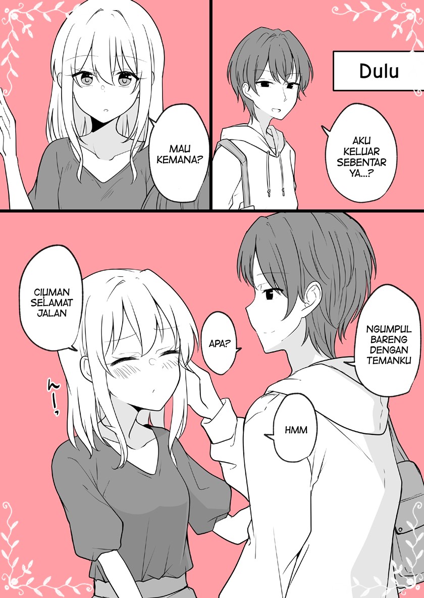 Baca Komik Daily Life of a Couple in Which the Boyfriend Became a Girl One Day Chapter 20 Gambar 1