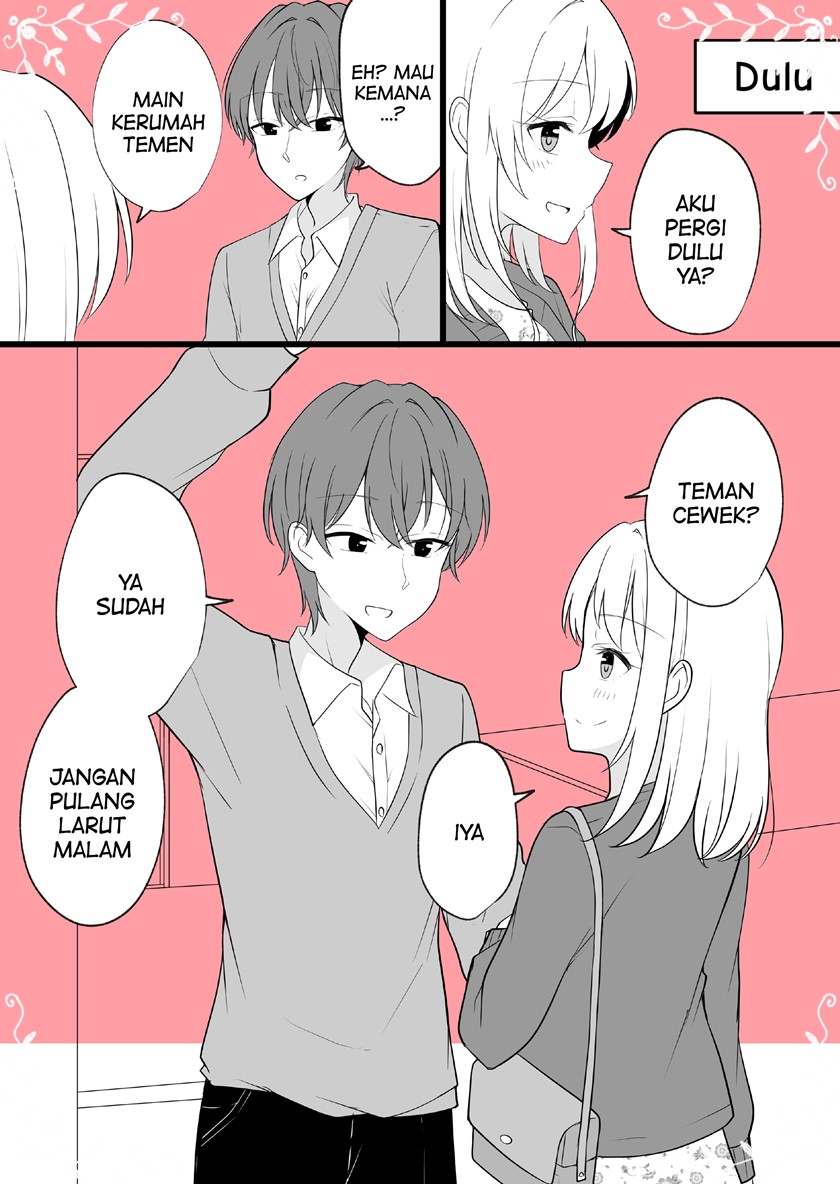 Baca Komik Daily Life of a Couple in Which the Boyfriend Became a Girl One Day Chapter 19 Gambar 1