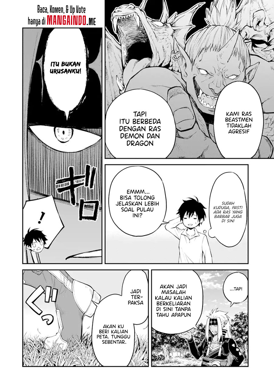 Tensei Shitara Saikyoushutachi ga Sumau Shima Deshita. Kono Shima de Slow Life wo Tanoshimimasu Chapter 03.1 Gambar 9