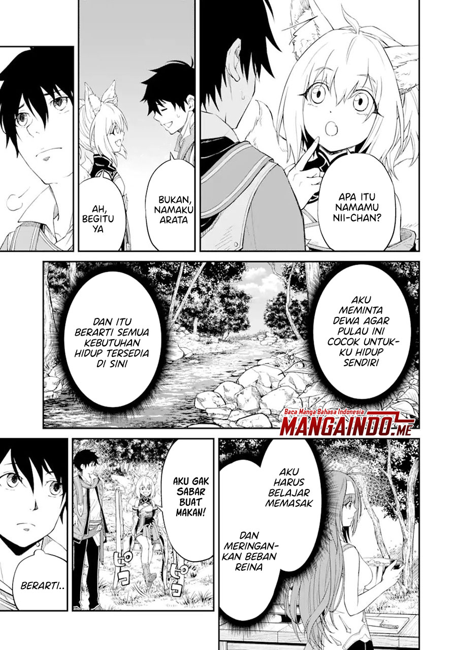 Baca Tensei Shitara Saikyoushutachi ga Sumau Shima Deshita. Kono Shima de Slow Life wo Tanoshimimasu Chapter 02.3 Gambar 2
