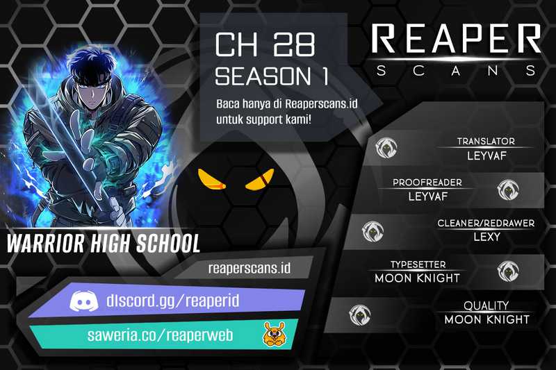 Baca Komik Warrior High School – Dungeon Raid Department Chapter 28 Gambar 1