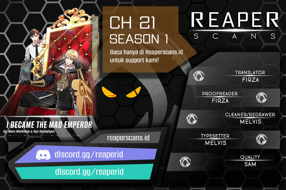 Baca Komik I Became the Mad Emperor Chapter 21 Gambar 1