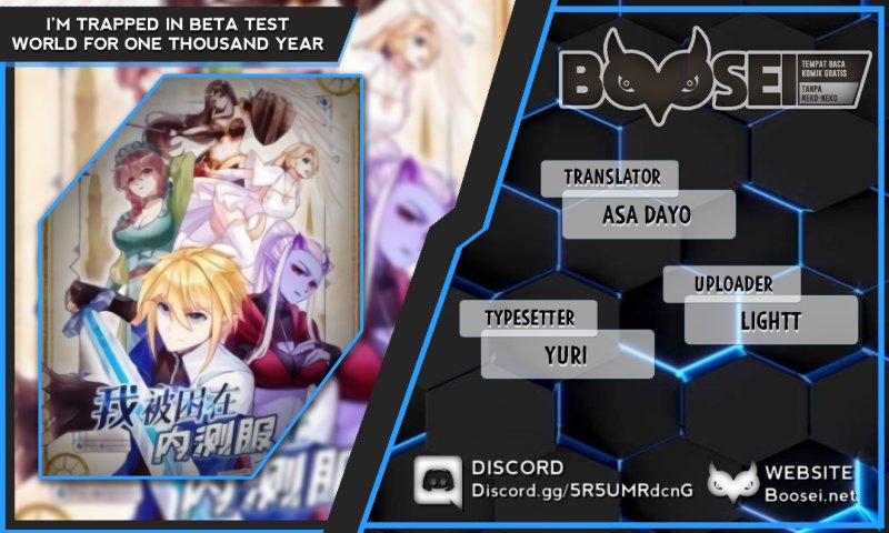 Baca Komik I’m Trapped in Beta Test World for one Thousand year Chapter 01 Gambar 1