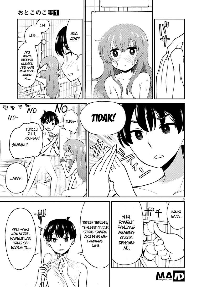 Otoko no Ko Tsuma Chapter 06 Gambar 5