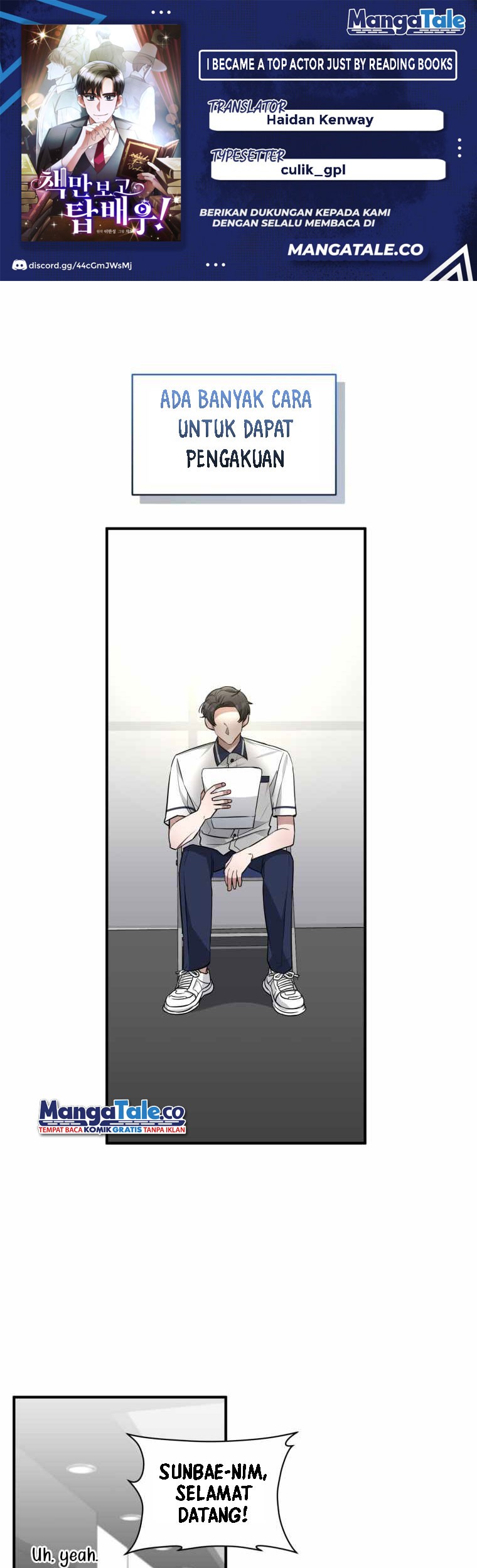 Baca Komik I Became a Top Actor Just by Reading Books! Chapter 34 Gambar 1