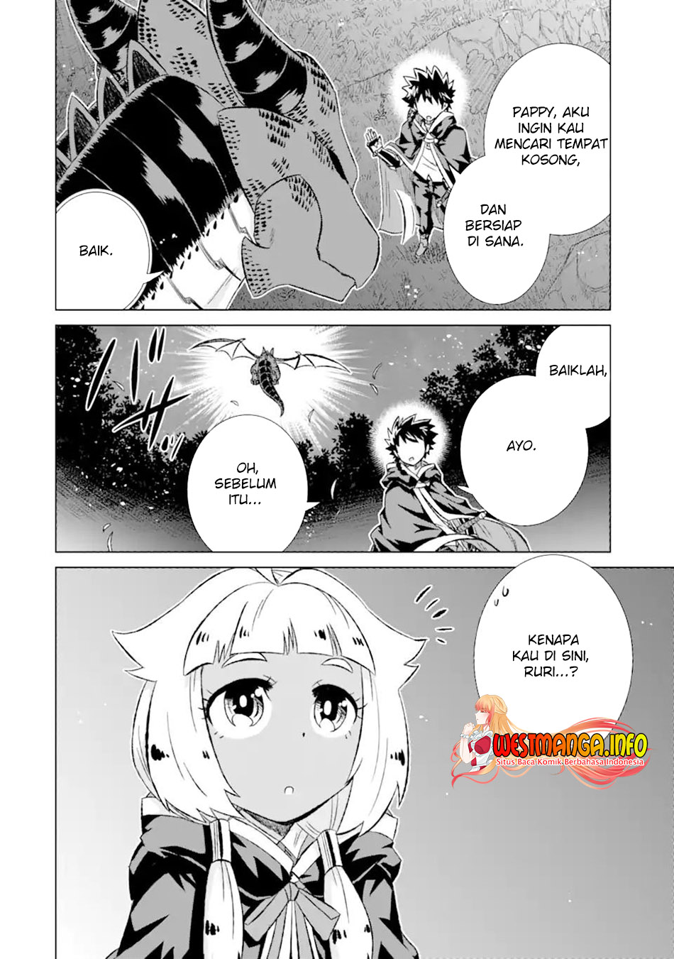 Isekai de tadahitori no mamono tsukai ~ tenshoku shitara maou ni machigawa remashita Chapter 40.2 Gambar 5