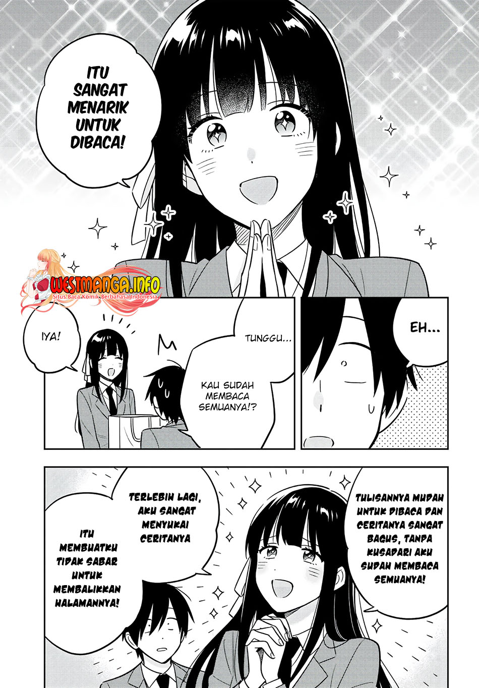 Inkya de Wotaku de Binbou Dakedo Bijin Ojou-sama ni Osaretemasu Chapter 03.2 Gambar 4