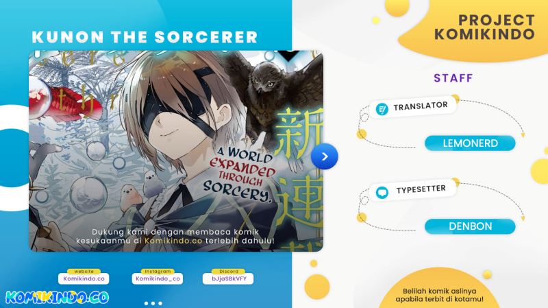 Baca Komik Majutsushi Kunon wa Miete Iru Chapter 06 Gambar 1