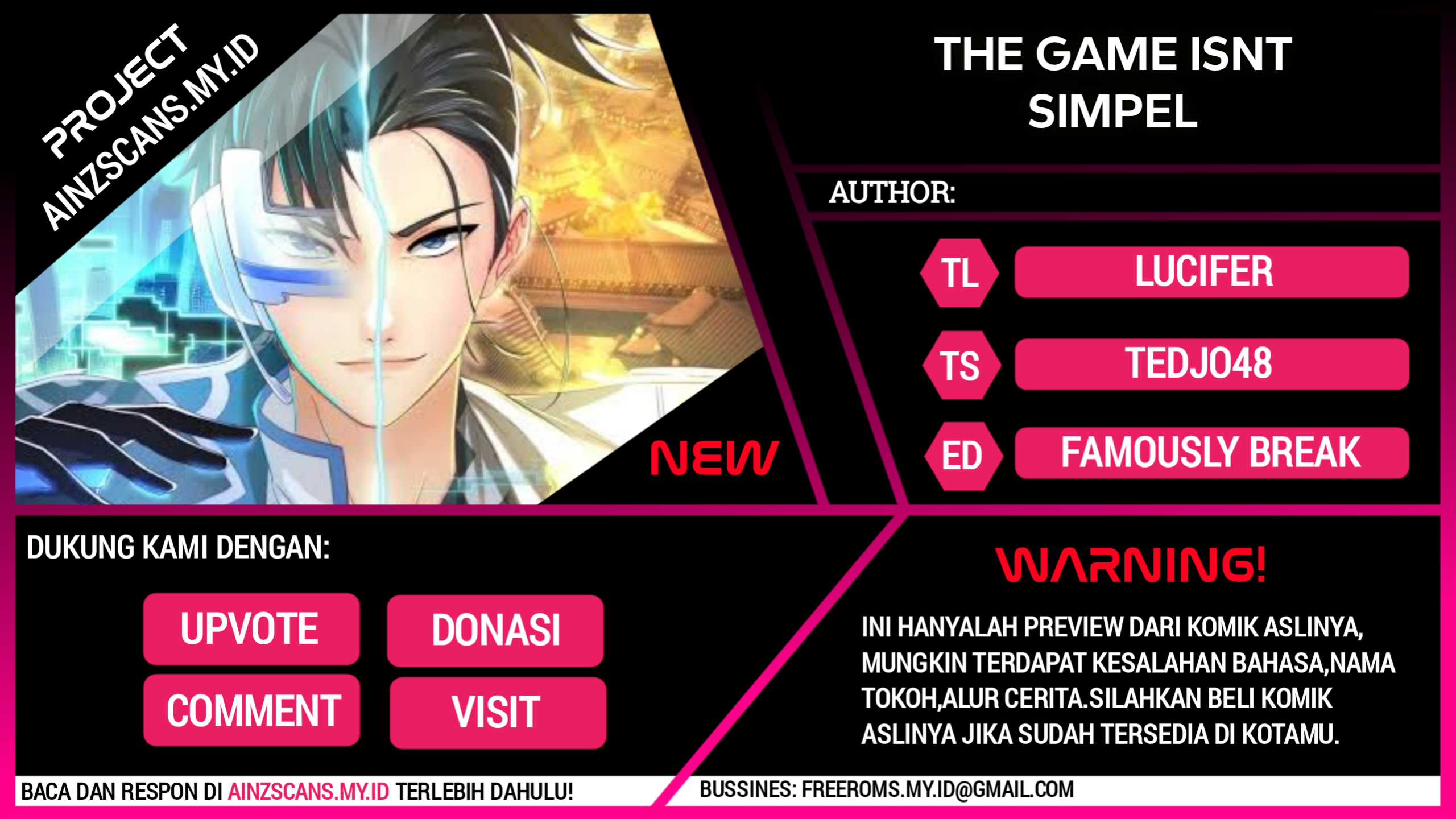 Baca Komik This Game Isn’t Simple Chapter 01 Gambar 1